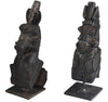 Carved Wooden Horse Head On Stand